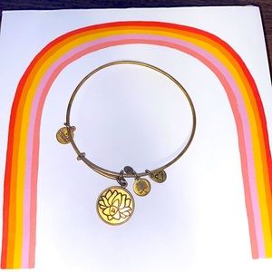 Alex Ani 2013 Lotus Gold Bangle